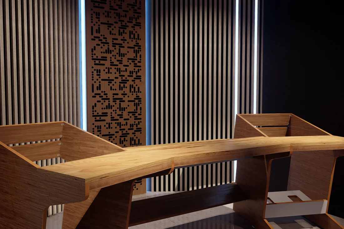 Mesa Hass para estudio de grabación